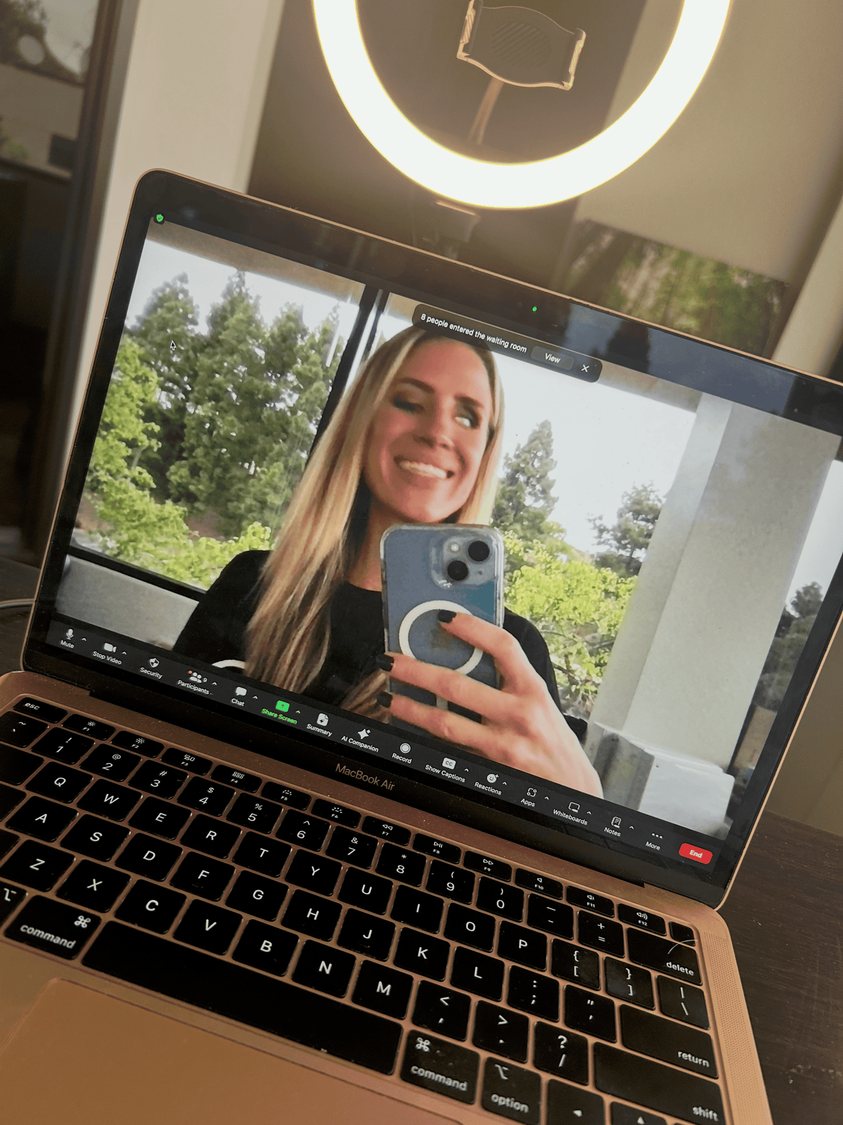 Shelby hosting Eye Connect on Zoom